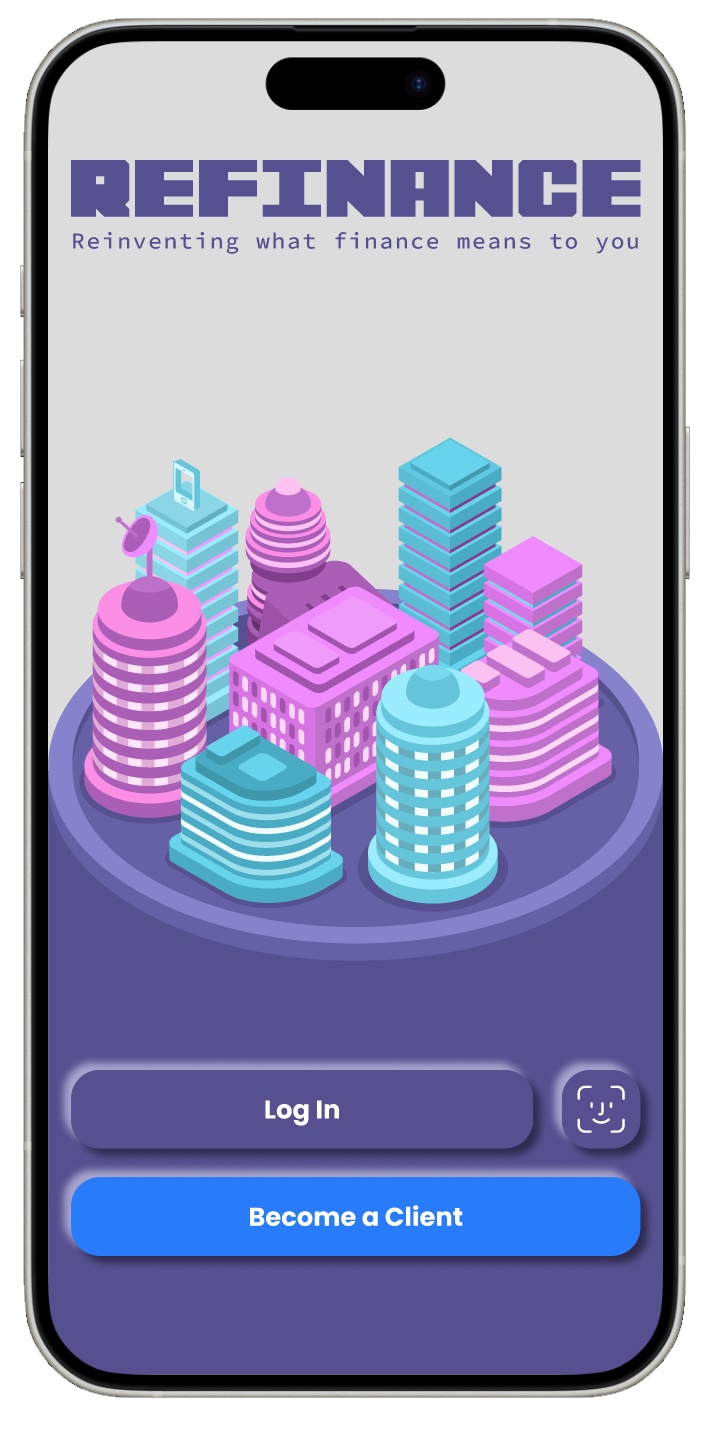 Two screen mocks that show the Wallet section's cards and transaction history segments